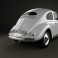 Volkswagen Beetle 1949 3d model