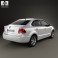 Volkswagen Polo sedan 2012 3d model