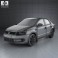 Volkswagen Polo sedan 2012 3d model