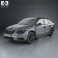Skoda Superb Sedan 2011 3d model