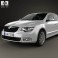 Skoda Superb Sedan 2011 3d model
