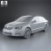 Skoda Superb Sedan 2011 3d model