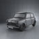 Austin Mini Cooper S 1964 3d model
