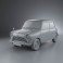 Austin Mini Cooper S 1964 3d model