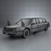 Cadillac DTS Limousine 2005 3d model