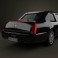 Cadillac DTS Limousine 2005 3d model