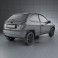 Chevrolet Celta 3-door hatchback 2011 3d model