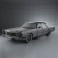 Chrysler Imperial LeBaron 4-door Hardtop 1971 3d model