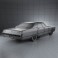 Chrysler Imperial LeBaron 4-door Hardtop 1971 3d model