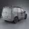 Citroen Berlingo Multispace 2011 3d model