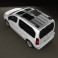 Citroen Berlingo Multispace 2011 3d model