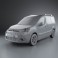 Citroen Berlingo Multispace 2011 3d model