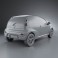 Citroen C1 3-door 2012 3d model