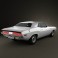Dodge Challenger hardtop 1970 3d model