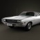 Dodge Challenger hardtop 1970 3d model