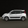 Fiat Panda 2012 3d model