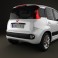 Fiat Panda 2012 3d model