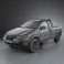Fiat Strada III 2004 3d model