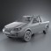 Fiat Strada III 2004 3d model