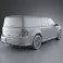 Ford Flex 2013 3d model
