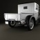 Ford Model A Pickup Closed Cab 1928 3d model