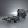 Hino Dutro Standard Cab Chassis 2010 3d model