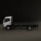 Hino Dutro Standard Cab Chassis 2010 3d model