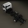 Hino Dutro Standard Cab Chassis 2010 3d model