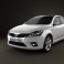 Kia Ceed Hatchback 5-door 2011 3d model