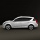 Kia Ceed SW 2011 3d model