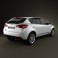 Kia Forte (Cerato, Naza) hatchback 5-door 2012 3d model
