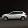 Kia Forte (Cerato, Naza) hatchback 5-door 2012 3d model