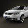 Kia Forte (Cerato, Naza) hatchback 5-door 2012 3d model