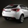 Kia Forte (Cerato, Naza) hatchback 5-door 2012 3d model