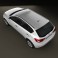 Kia Forte (Cerato, Naza) hatchback 5-door 2012 3d model