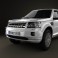 Land Rover Freelander 2 (LR2) 3d model