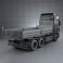 Mercedes-Benz Actros Flatbed 2011 3d model