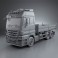 Mercedes-Benz Actros Flatbed 2011 3d model