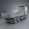 Mercedes-Benz Actros Flatbed 2011 3d model