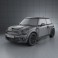 Mini John Cooper Works Hardtop with HQ Interior 2011 3d model