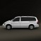 Oldsmobile Silhouette 1997-2004 3d model