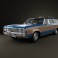 Oldsmobile Vista Cruiser 1964 3d model