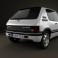 Peugeot 205 3-door GTI 1983-1998 3d model