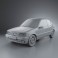 Peugeot 205 3-door GTI 1983-1998 3d model