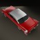 Plymouth Fury coupe Christine 1958 3d model