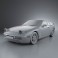 Porsche 944 coupe 1991 3d model