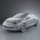 Renault Megane Coupe 2011 3d model