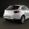 Seat Ibiza Sport Coupe 3-door 2011 3d model