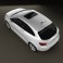 Seat Ibiza Sport Coupe 3-door 2011 3d model