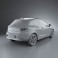 Seat Ibiza Sport Coupe 3-door 2011 3d model